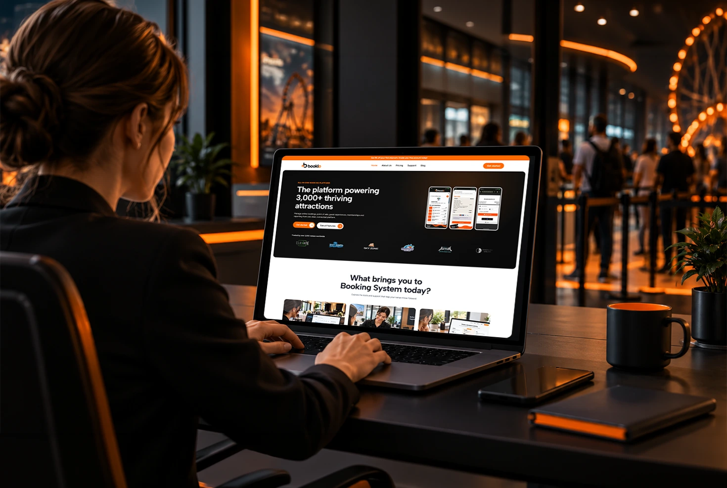 Modern technology for modern attractions